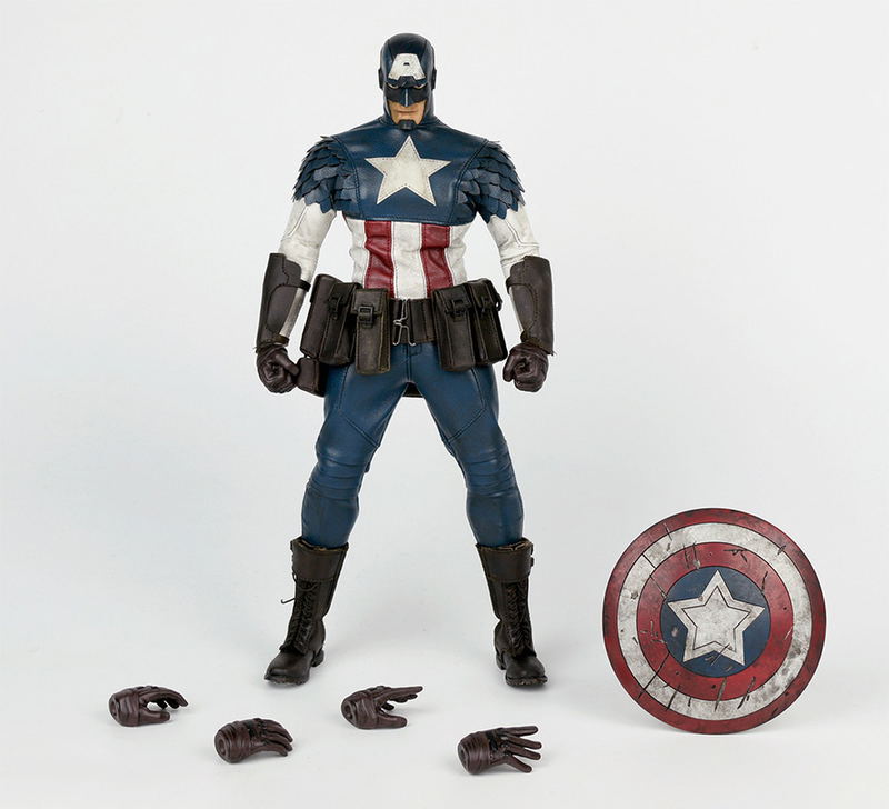 Marvel 1/6 Scale Action Figure: Captain America image 2