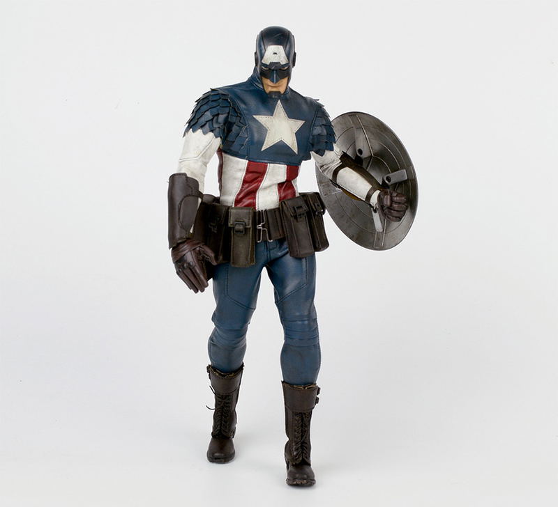 Marvel 1/6 Scale Action Figure: Captain America image 4