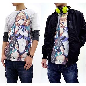 Expelled From Paradise Angela Full Graphic T-shirt White (S Size)