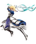 Fate/stay Night 1/7 Scale Pre-Painted Figure: Saber -Triumphant Excalibur- (Re-run) thumbnail 1