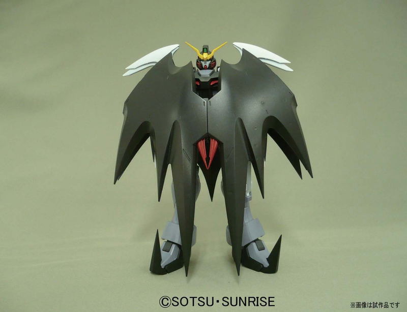 Mobile Suit Gundam 1/100 Scale Model Kit: Gundam Deathscythe-Hell EW Ver. (MG) image 3