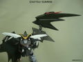 Mobile Suit Gundam 1/100 Scale Model Kit: Gundam Deathscythe-Hell EW Ver. (MG) thumbnail 4