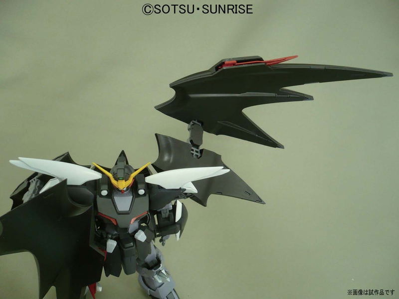 Mobile Suit Gundam 1/100 Scale Model Kit: Gundam Deathscythe-Hell EW Ver. (MG) image 4