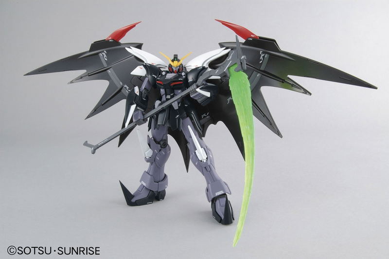 Mobile Suit Gundam 1/100 Scale Model Kit: Gundam Deathscythe-Hell EW Ver. (MG) image 7