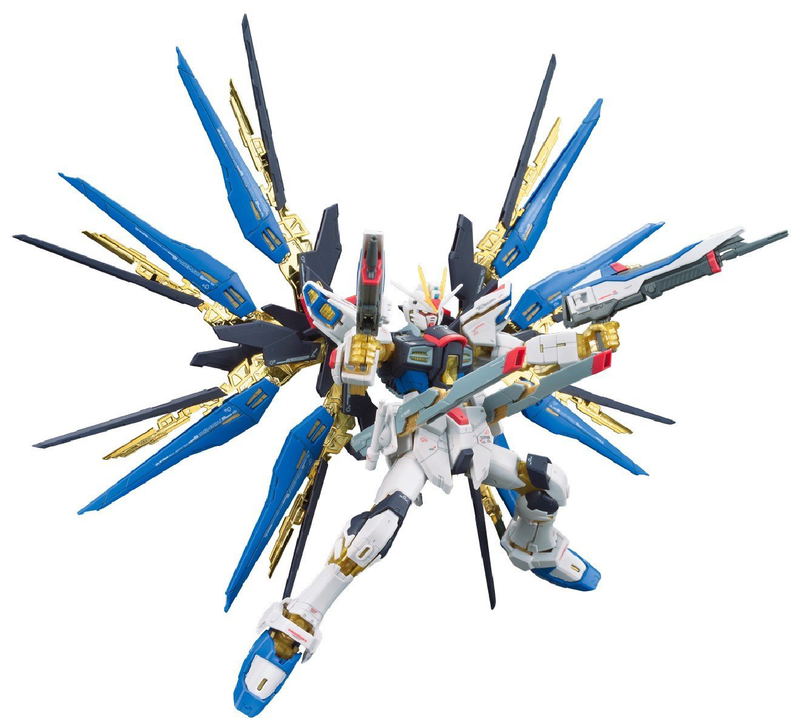 Mobile Suit Gundam 1/144 Scale Model Kit: ZGMF-X20A Strike Freedom Gundam (RG) image 1