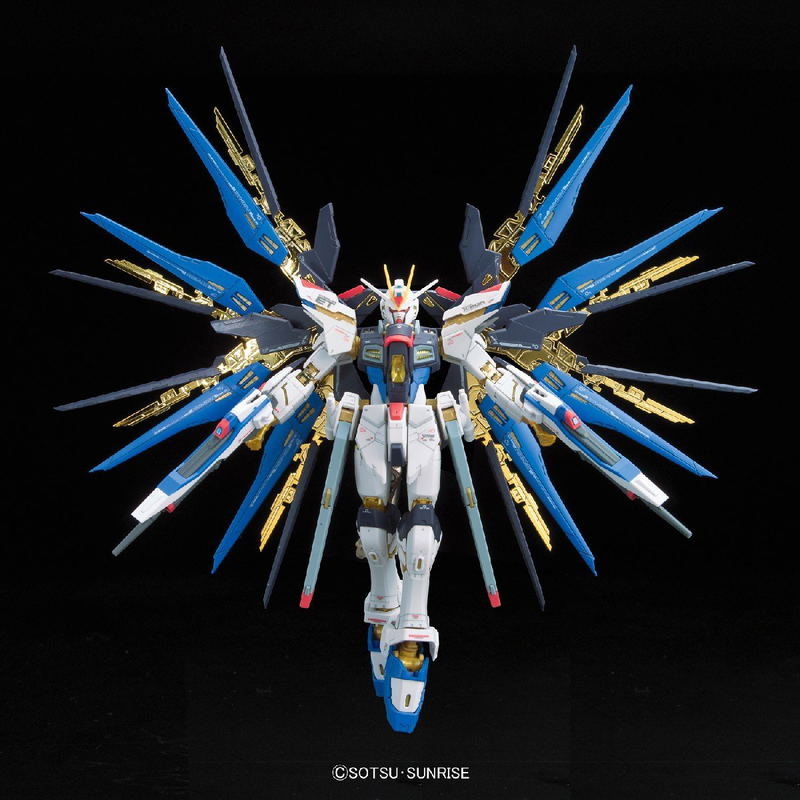 Mobile Suit Gundam 1/144 Scale Model Kit: ZGMF-X20A Strike Freedom Gundam (RG) image 13