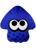 Splatoon 2 Plush: Bright Blue Squid Cushion thumbnail 1