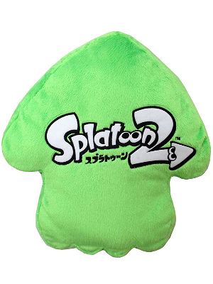 Splatoon 2 Plush: Neon Green Squid Cushion (Re-run)