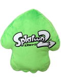 Splatoon 2 Plush: Neon Green Squid Cushion (Re-run) thumbnail 2