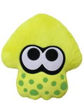 Splatoon 2 Plush: Neon Yellow Squid Cushion thumbnail 1