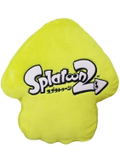 Splatoon 2 Plush: Neon Yellow Squid Cushion thumbnail 2