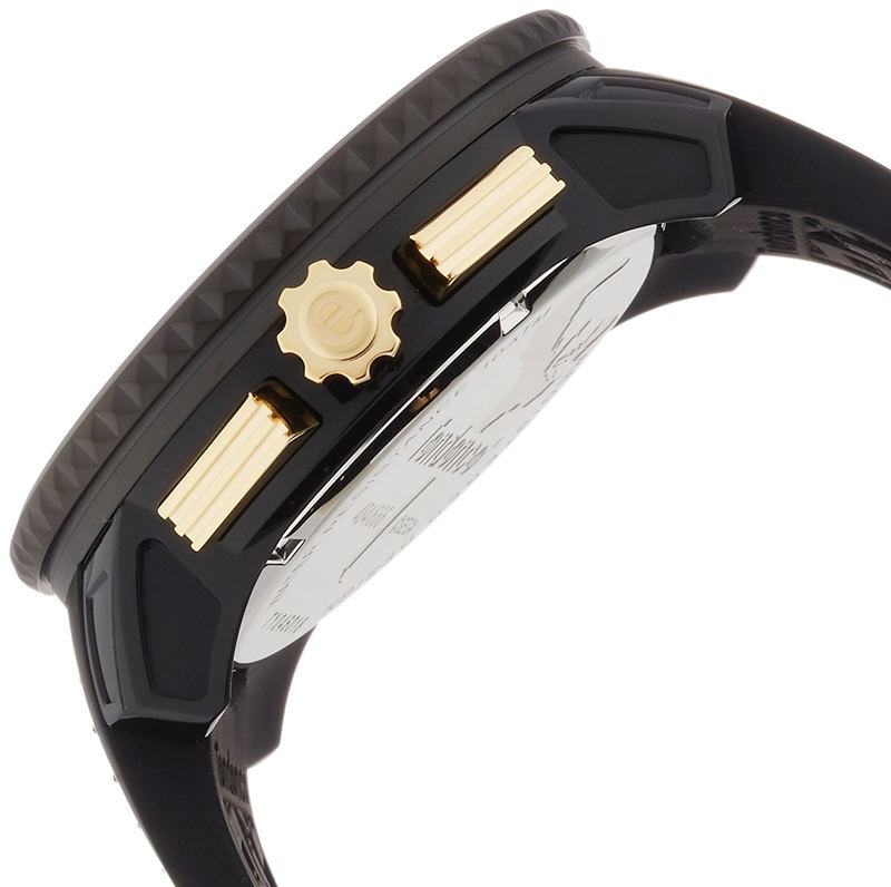 Tendence Wrist Watch Gulliver Round Chrono - 666 Ryu Ga Gotoku Collaboration Limited Model TY 046018 Men's (Black) image 4