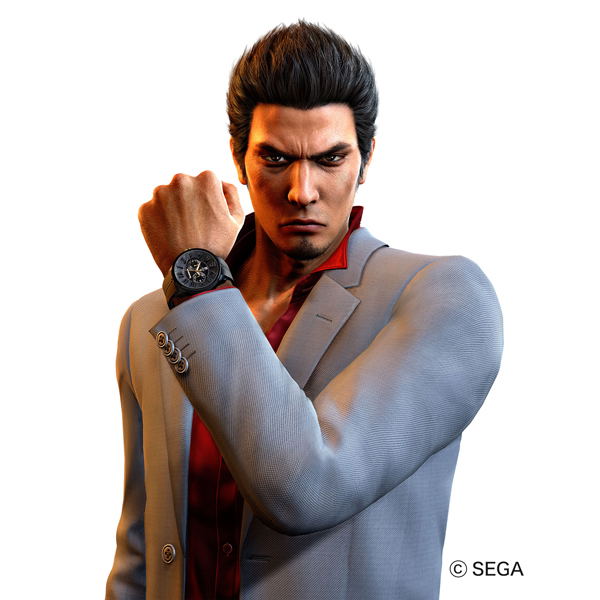 Tendence Wrist Watch Gulliver Round Chrono - 666 Ryu Ga Gotoku Collaboration Limited Model TY 046018 Men's (Black) image 6