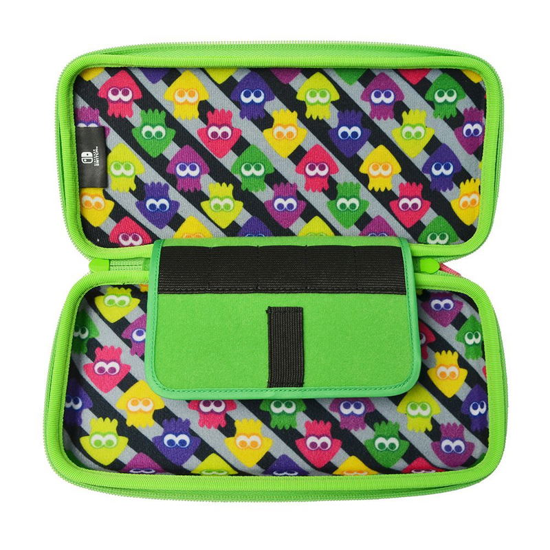 Splatoon 2 Hard Pouch for Nintendo Switch (Ink x Ika) image 2
