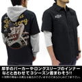 Infinite Stratos Houki Shinonono Full Color Work Shirt Nose Art Ver. Black (XL Size) thumbnail 5