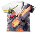Mobile Suit Gundam Unicorn Full Graphic T-shirt White (M Size) thumbnail 1