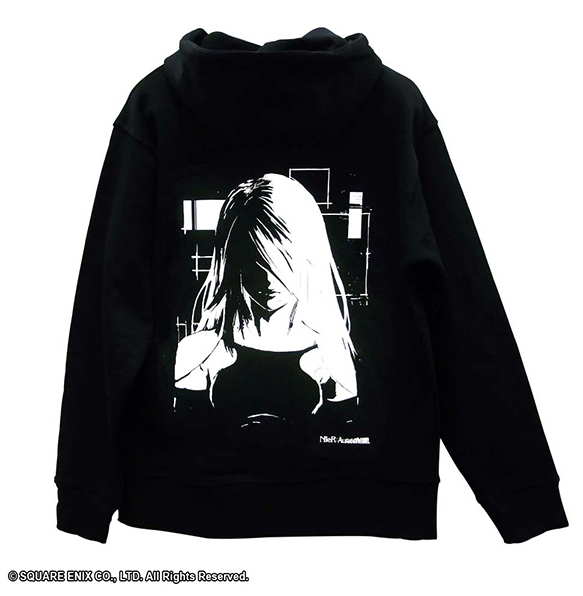 Nier Automata Hoodie (A2) Black