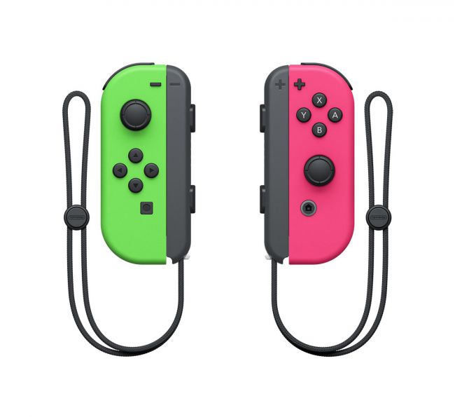 Nintendo Switch Joy-Con Controllers (Neon Green/Neon Pink) image 2