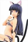 Ore no Imouto ga Konna ni Kawaii Wake ga Nai 1/4 Scale Pre-Painted Figure: Kuroneko Stripe Mizugi Nekomimi Ver. Second Cute (Re-run) thumbnail 8