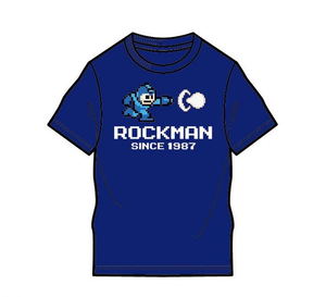 Rockman 8-bit Design T-shirt (M Size)_