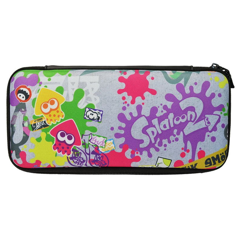 Splatoon 2 Hard Pouch for Nintendo Switch (Graffiti) image 1