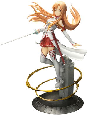 Sword Art Online 1/8 Scale Pre-Painted Figure: Asuna -Aincrad- Renewal Package Ver._