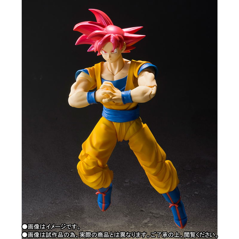 S.H.Figuarts Dragon Ball Z: Super Saiyan God Son Goku image 2