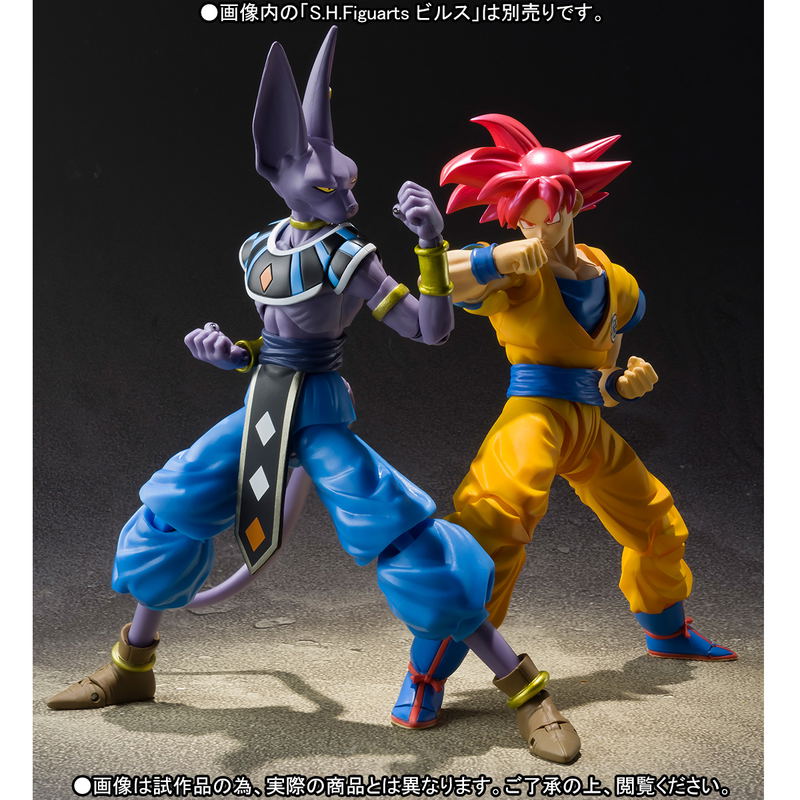 S.H.Figuarts Dragon Ball Z: Super Saiyan God Son Goku image 6