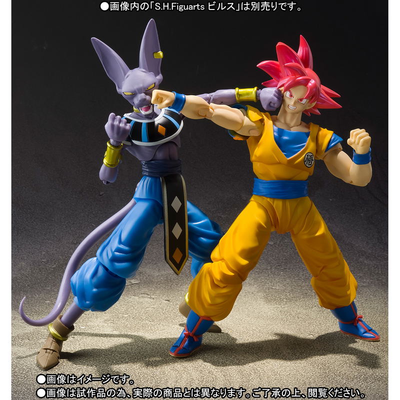 S.H.Figuarts Dragon Ball Z: Super Saiyan God Son Goku image 7