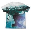 Black Rock Shooter Brs Full Graphic T-shirt White (XL Size) thumbnail 1