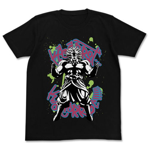 Dragon Ball Z Broly T-shirt Black (L Size) image 1