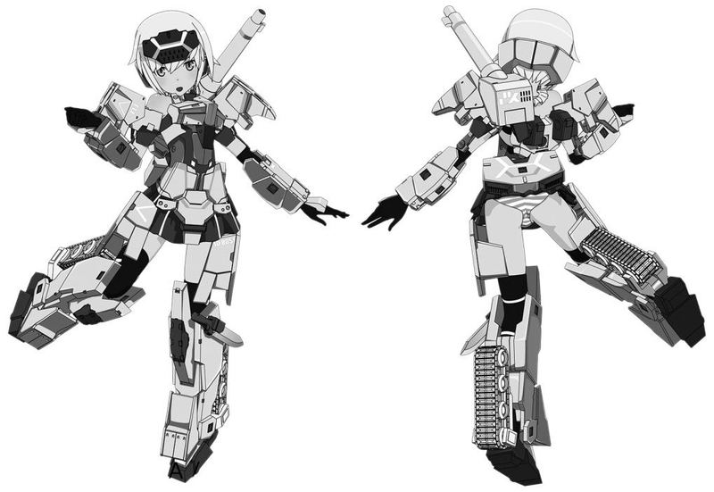 Frame Arms Girl 4 (Gorai Kai, Anime Version) [Blu-ray+Plastic Model Limited Edition] image 1