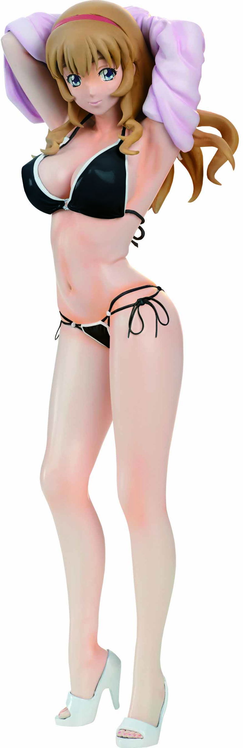 Ikki Tousen Extravaganza Epoch 1/6 Scale Pre-Painted Figure: Chubo Sonken Swimsuit Ver. Black image 1
