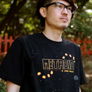 Metroid, Opening Ver. T-shirt Black (M Size)_