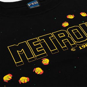 Metroid, Random Multi-Ending Ver. T-shirt Black (XL Size)