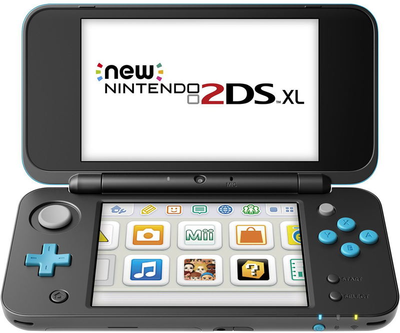 New Nintendo 2DS XL (Black x Turquoise) image 1