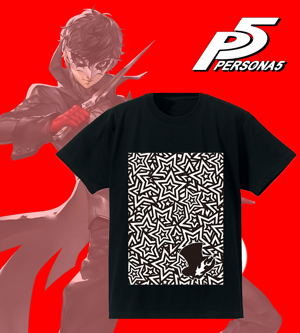 Persona 5 - The Phantom T-shirt Mens (M Size)_