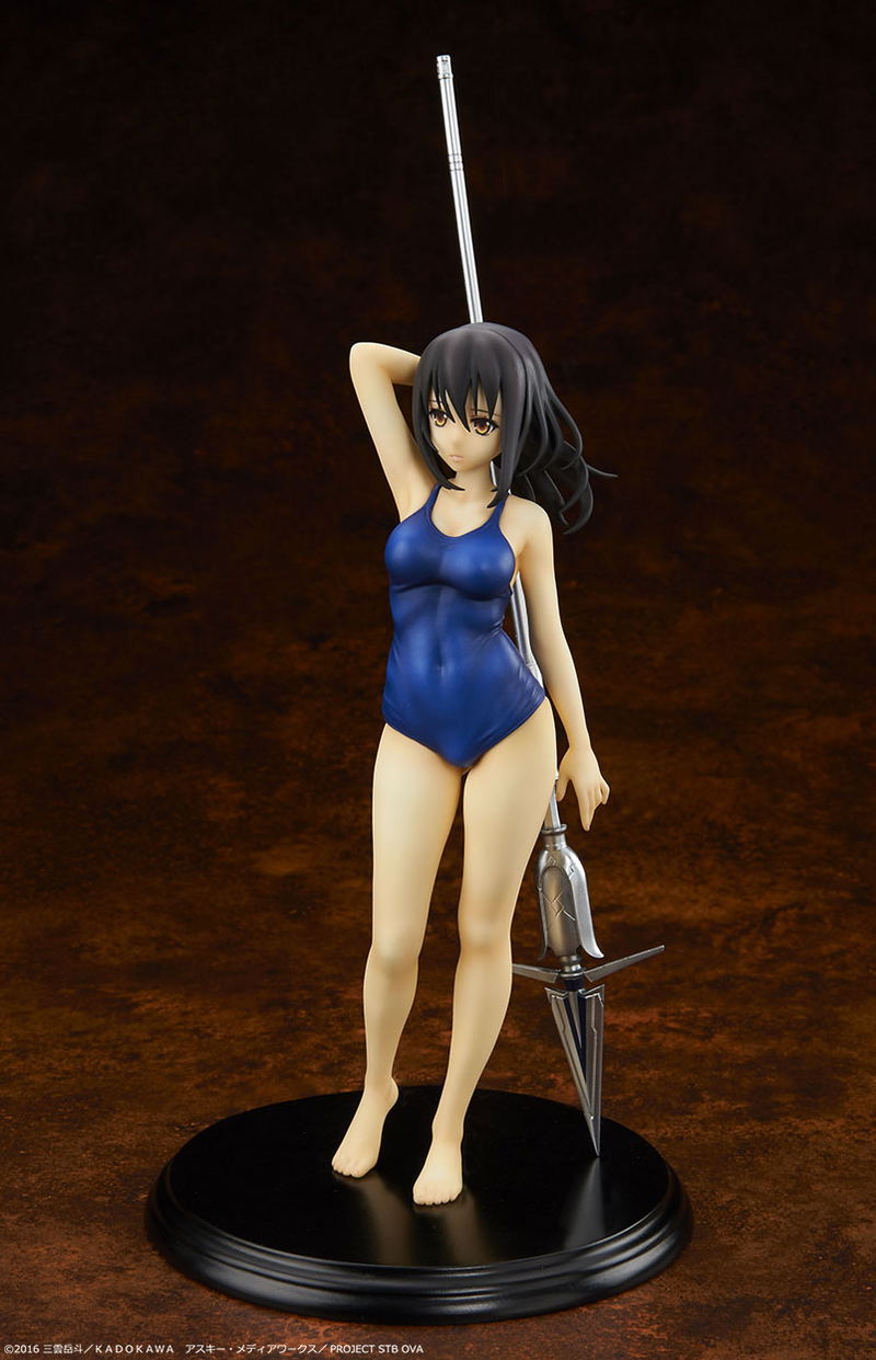Strike the Blood II 1/7 Scale Painted Figure: Yukina Himeragi School Swimwear Ver. image 3