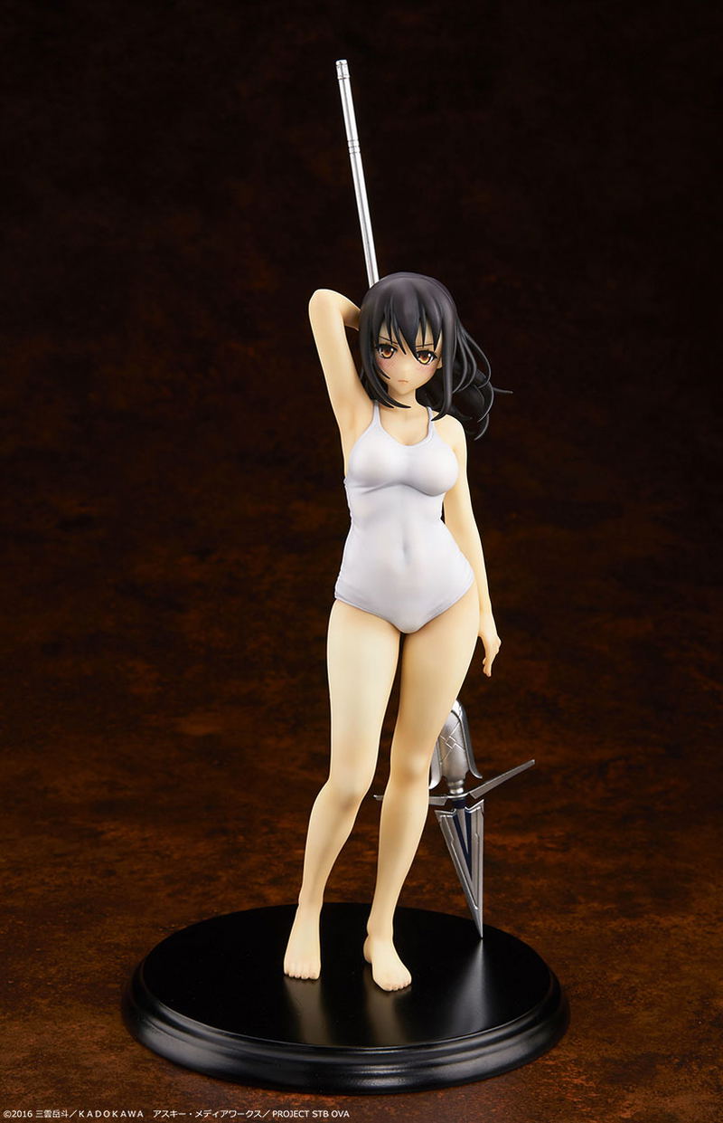 Strike the Blood II 1/7 Scale Painted Figure: Yukina Himeragi White School Swimsuit Ver. image 2