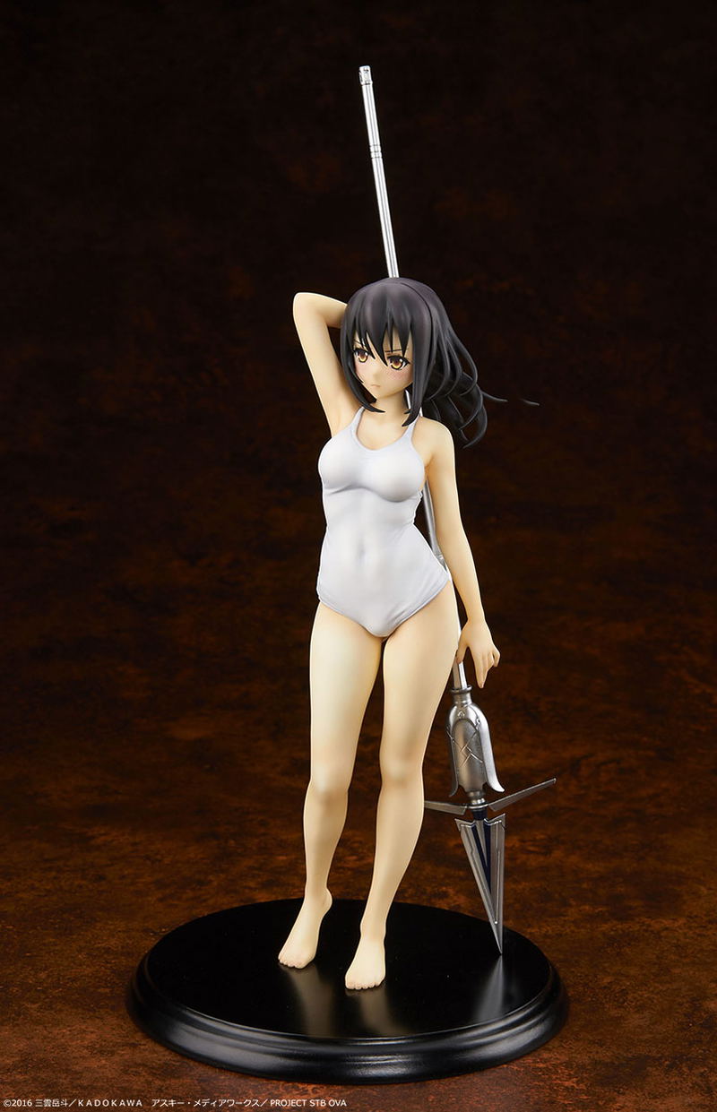 Strike the Blood II 1/7 Scale Painted Figure: Yukina Himeragi White School Swimsuit Ver. image 3