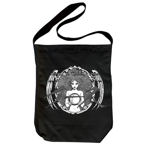 Ys Logo (Dot Ver. ) Shoulder Tote Bag Black image 1