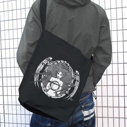 Ys Logo (Dot Ver. ) Shoulder Tote Bag Black image 2