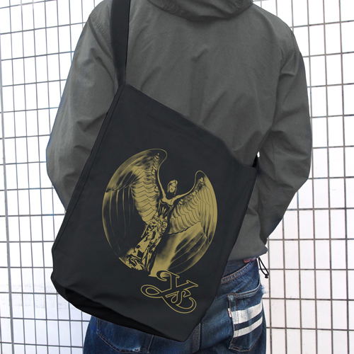 Ys Logo Shoulder Tote Bag Black image 2