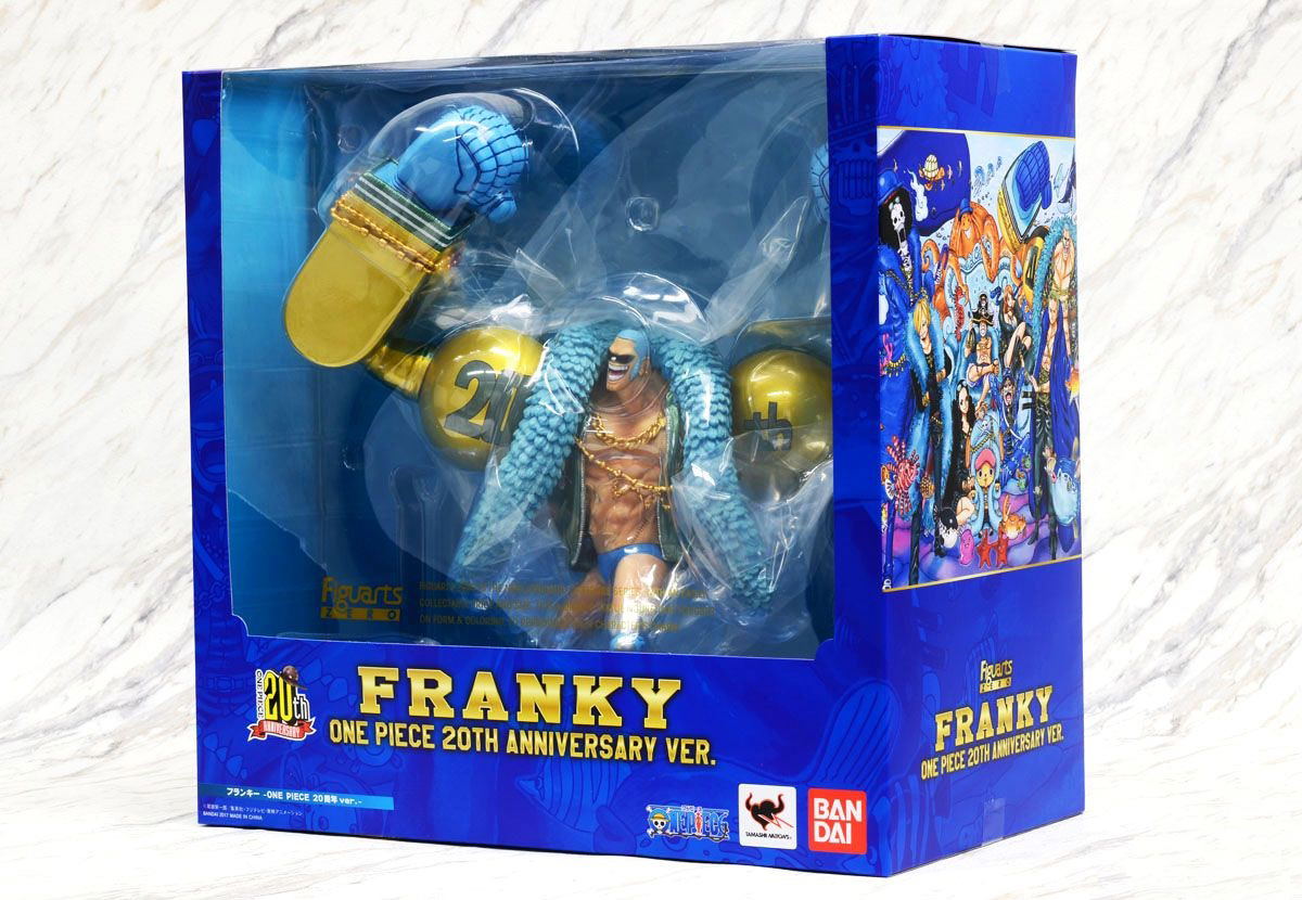 Figuarts Zero One Piece: Franky -One Piece 20th Anniversary Ver.-