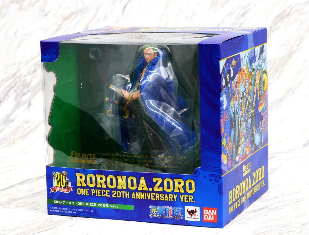 ワンピースFiguartsZERO 20TH ANNIVERSARY VER. Figuarts Zero One Piece: Roronoa Zoro -One Piece 20th Anniversary