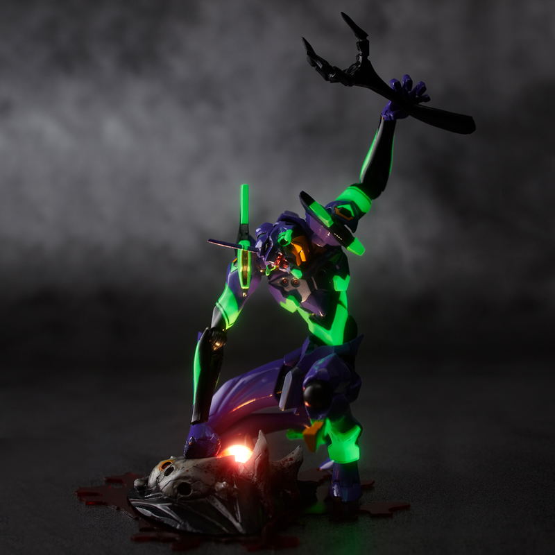 Revoltech Evangelion Evolution Rebuild of Evangelion: EV-001 EVA-01 Test Type (Re-run) image 10