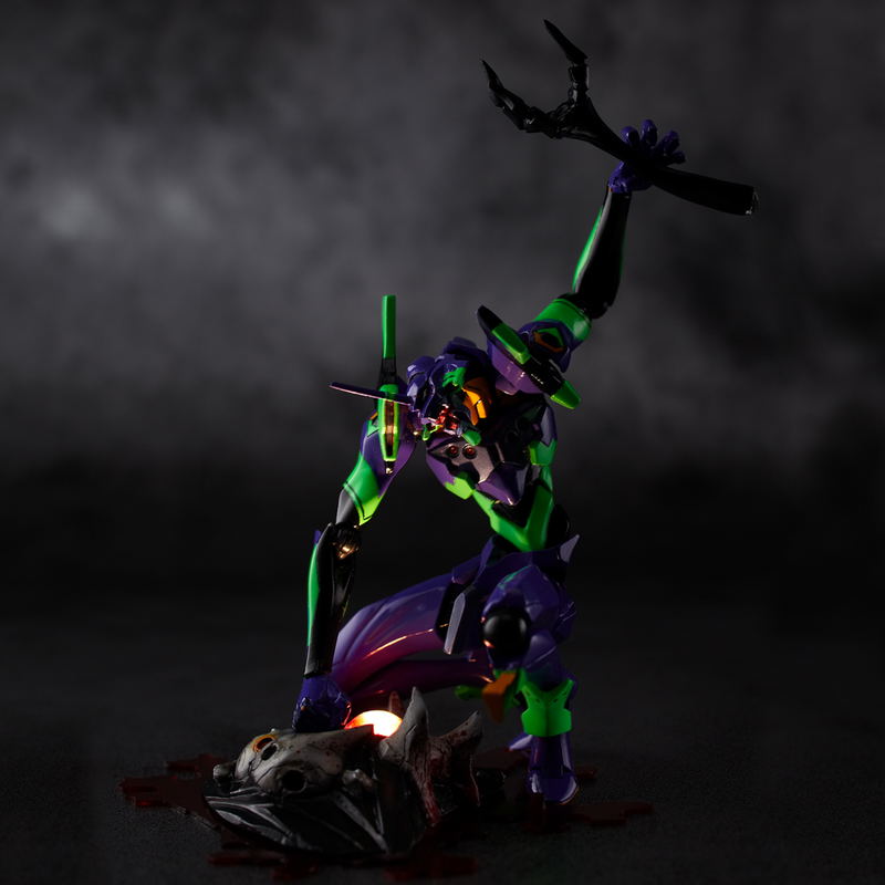 Revoltech Evangelion Evolution Rebuild of Evangelion: EV-001 EVA-01 Test Type (Re-run) image 11