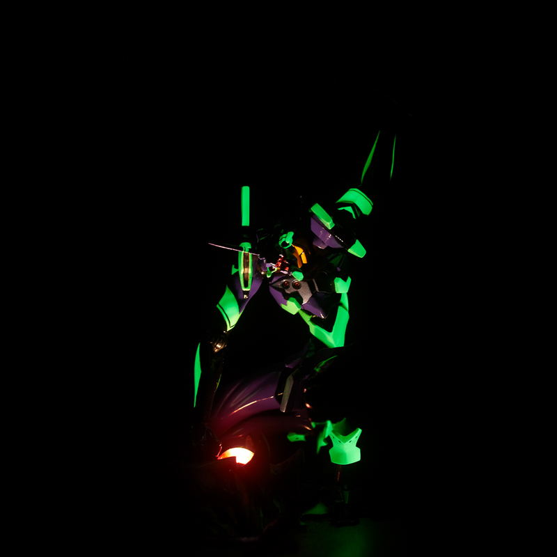 Revoltech Evangelion Evolution Rebuild of Evangelion: EV-001 EVA-01 Test Type (Re-run) image 12