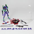 Revoltech Evangelion Evolution Rebuild of Evangelion: EV-001 EVA-01 Test Type (Re-run) thumbnail 16