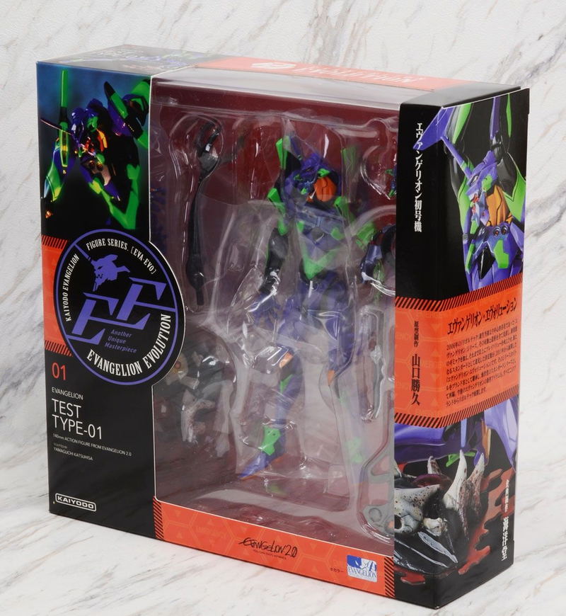Revoltech Evangelion Evolution Rebuild of Evangelion: EV-001 EVA-01 Test Type (Re-run) image 17